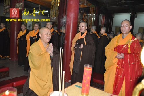 南普陀寺、紫竹林寺如期举行2010年请执仪式(图25)