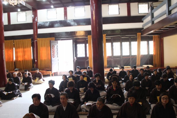 温州雁荡山能仁寺隆重举行观音七法会，闽南佛学院照愿法师开讲《观世音菩萨普门品》(图8)