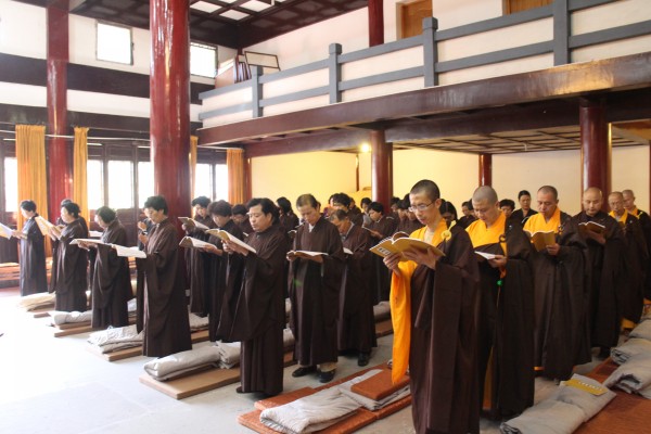 温州雁荡山能仁寺隆重举行观音七法会，闽南佛学院照愿法师开讲《观世音菩萨普门品》(图11)