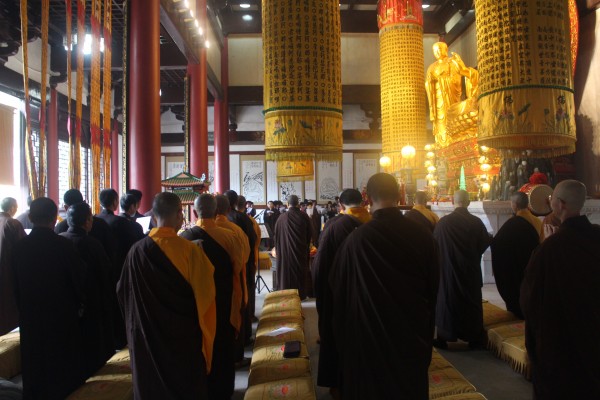 温州雁荡山能仁寺庆祝佛诞节举行盛大浴佛节(图6)