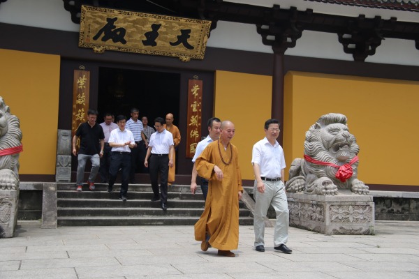 温州市委书记陈一新等一行人来能仁寺视察指导(图23)