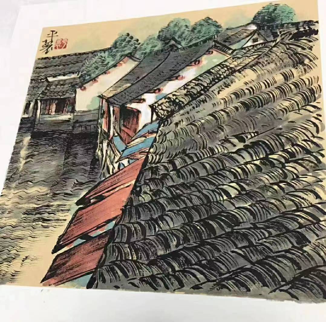 能仁寺月宗法师国画作品（二）(图5)