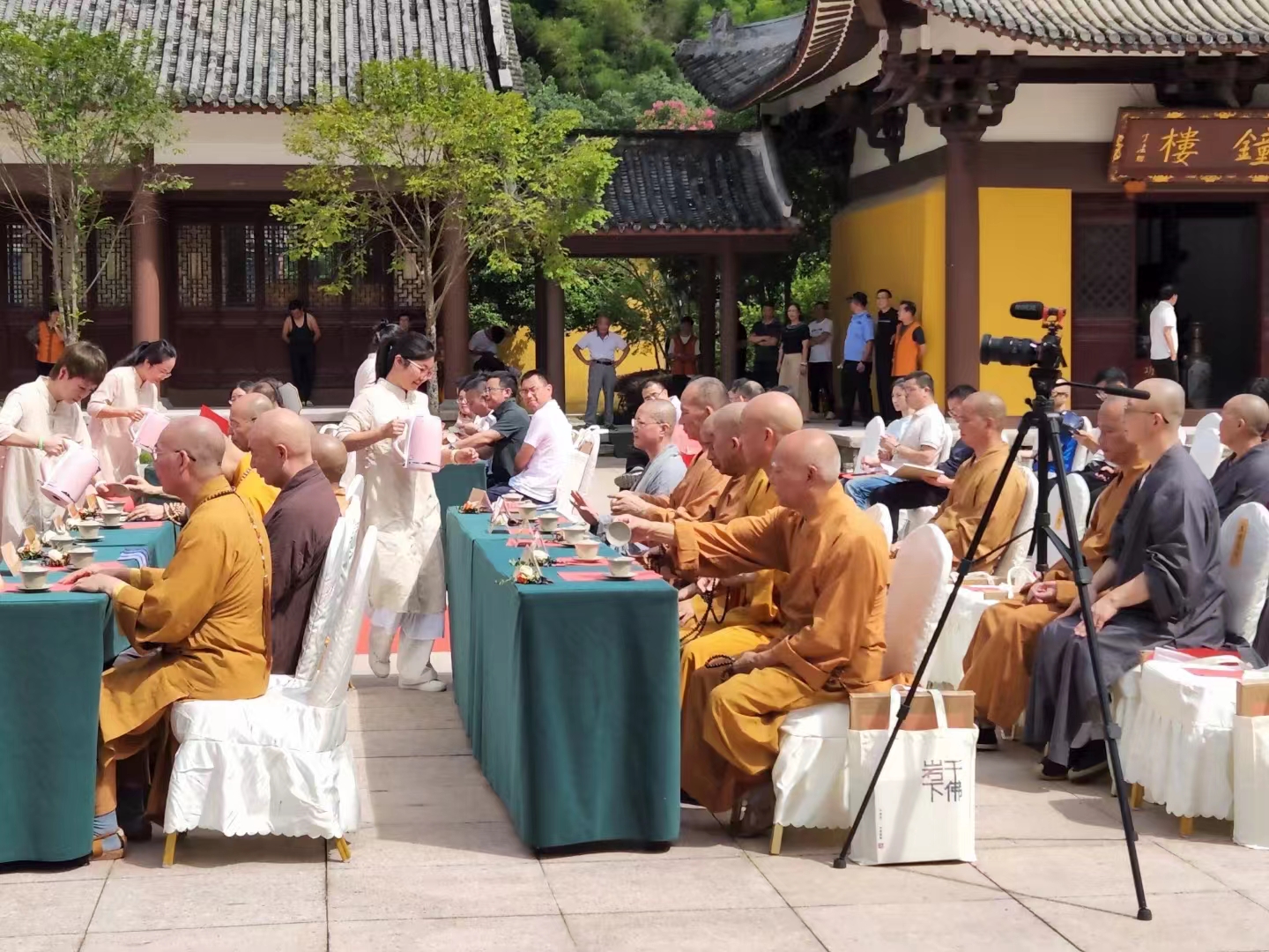 温州佛教书画院，迎亚运 庆国庆。 了法法师书画展(图24)